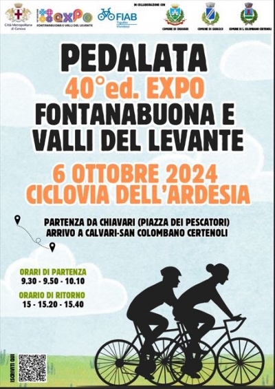 PEDALATA EXPO 40* - domenica 6 ottobre